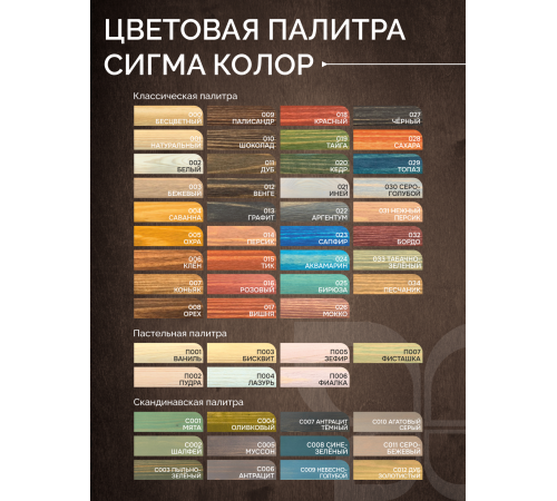 Приобрести МАСЛО С ТВЕРДЫМ ВОСКОМ «СИГМА-ДЕКОР ПРЕМИУМ» в Екатеринбурге, Свердловская область