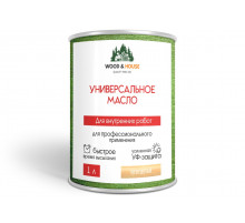 ЦВЕТНОЕ УНИВЕРСАЛЬНОЕ МАСЛО WOOD & HOUSE Серия "ПРОФИ"